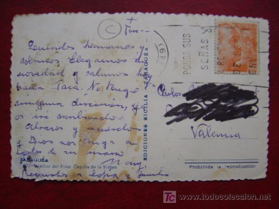 Postales: ZARAGOZA - Foto 2