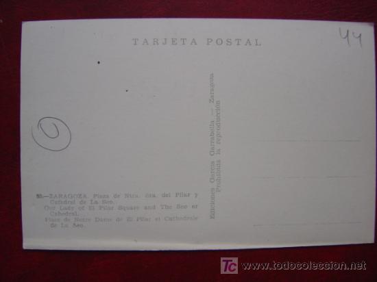 Postales: ZARAGOZA - Foto 2