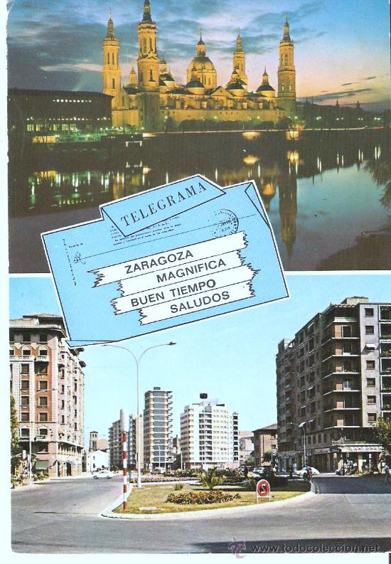 Postales: POSTAL DE  ZARAGOZA - Foto 1
