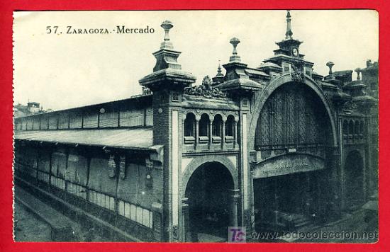 Postales: ZARAGOZA, MERCADO,   P40002 - Foto 1