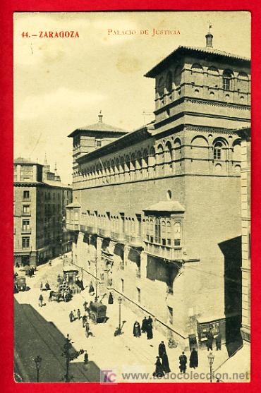 Postales: ZARAGOZA, PALACIO DE JUSTICIA,     P40054 - Foto 1