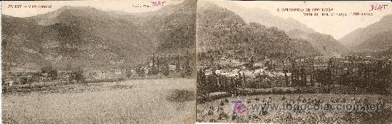 Postkarten: 2 POSTALES BALNEARIO DE PANTICOSA Y SHAUM