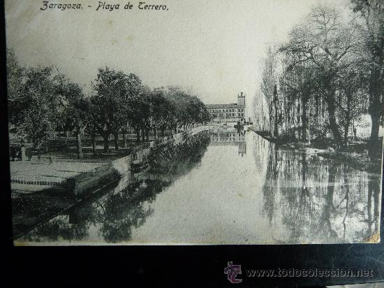 Postales: ZARAGOZA - Playa de Terrero - Foto 1