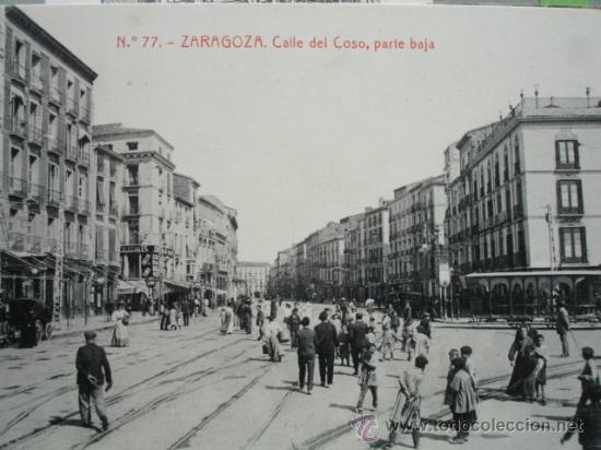Postales: ZARAGOZA.S/C.EL COSO - Foto 1
