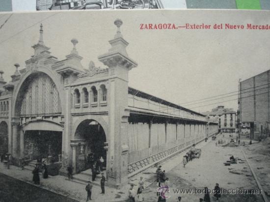 Postales: ZARAGOZA.S/C.NUEVO MERCADO - Foto 1