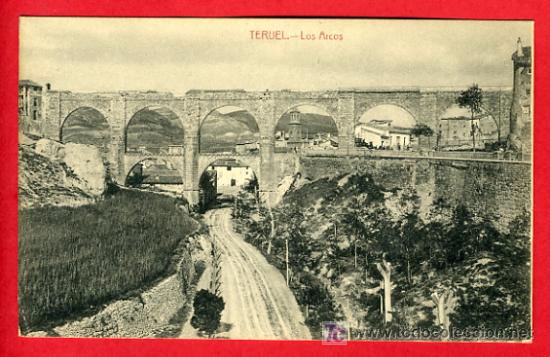 Postales: TERUEL , LOS ARCOS , CASTA&Ntilde;EIRA  , P32.579 - Foto 1