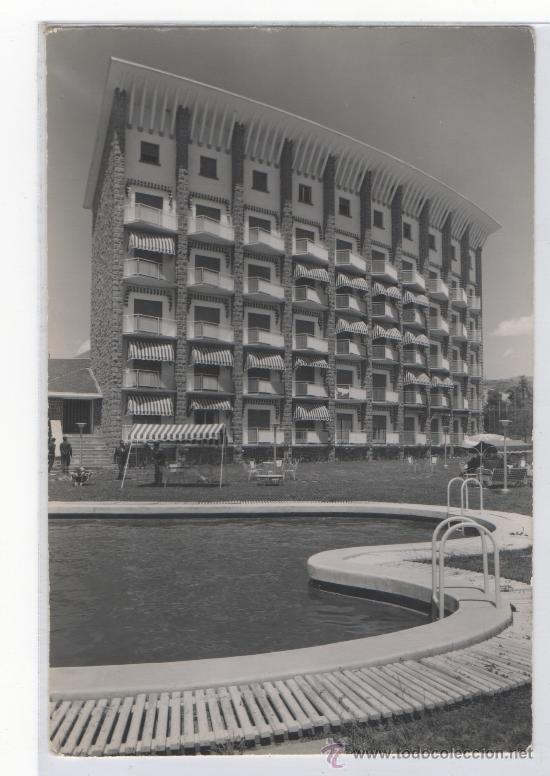 Postales: TARJETA POSTAL DE JACA GRAN HOTEL HUESCA - Foto 1
