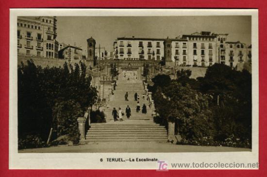 Postales: TERUEL, ARAGON, LA ESCALINATA,    P33106 - Foto 1