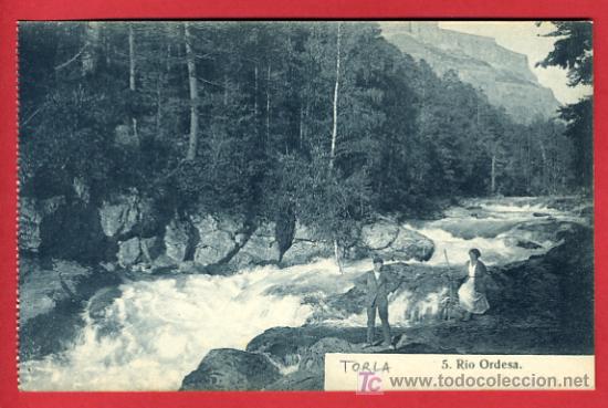 Postales: TORLA, HUESCA, RIO ORDESA,     P33074 - Foto 1