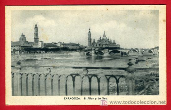 Postales: ZARAGOZA, EL PILAR Y LA SEO,    P32858 - Foto 1