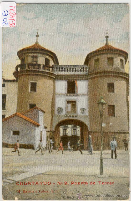 Postales: (PS-14271)POSTAL DE CALATAYUD-PUERTA DE TERRER - Foto 1