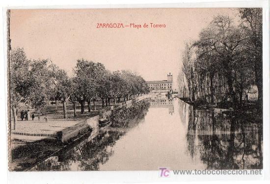 Postales: TARJETA POSTAL DE. ZARAGOZA. PLAYA DE TORRERO - Foto 1