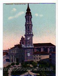 Postales: Zaragoza. Catedral de la Seo. Sin circular. - Foto 1