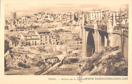 Postales: TERUEL.-RUINAS DE LA CIUDAD - Foto 1