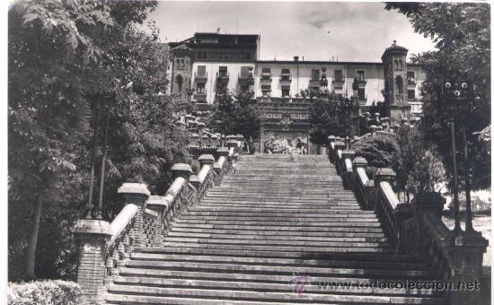 Postales: TERUEL.-VISTA PARCIAL DE LA ESCALINATA