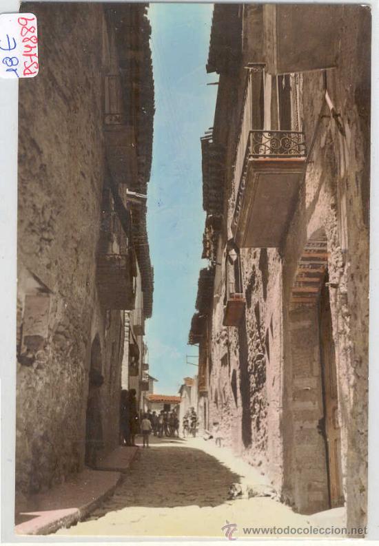 Postales: (PS-14889)POSTAL DE CAPELLA(HUESCA)-CALLE DE LA IGLESIA