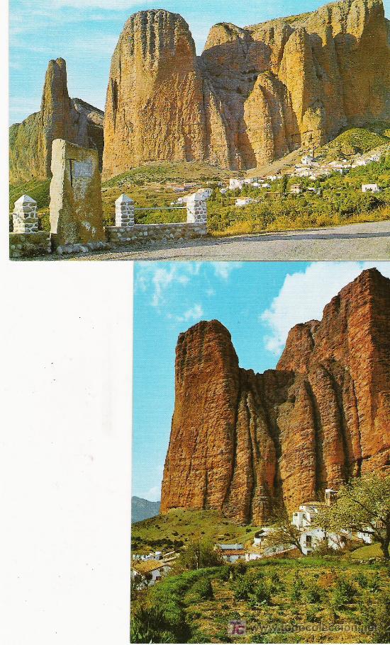 Postales: RIGLOS - HUESCA - 2 POSTALES - SICILIA N&ordm; 3 Y 4 - - Foto 1