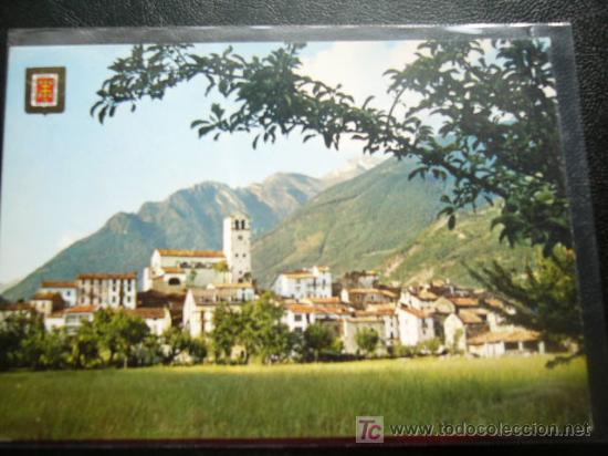Postales: BIESCAS. N&ordm; 1684. ESCUDO DE ORO - Foto 1