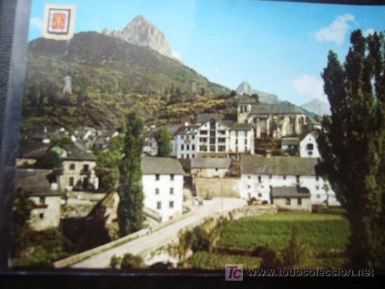 Postales: SALLENT DE GALLEGO. N&ordm; 1691. ESCUDO DE ORO