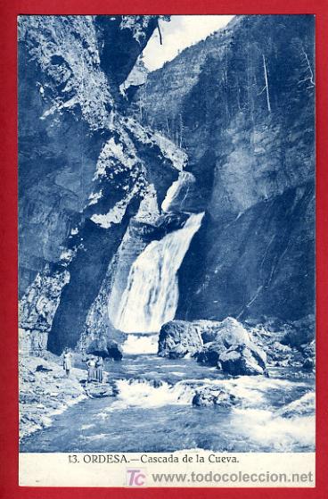 Postales: ORDESA, HUESCA, CASCADA DE LA CUEVA,   P35382 - Foto 1