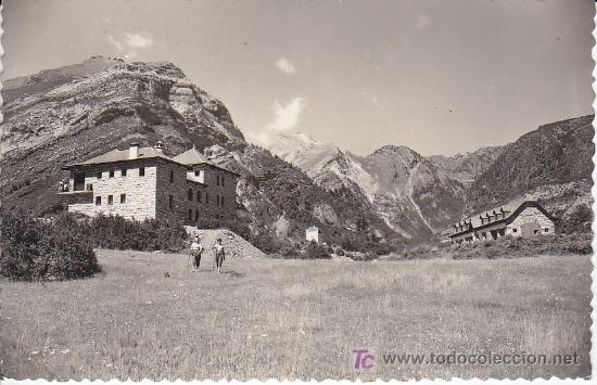 Postales: PS2423 ORDESA 'REFUGIO Y GARAJES'. EDICIONES SICILIA. SIN CIRCULAR