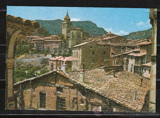 Postales: N&ordm; 37. ALBARRACIN. CIUDAD HISTORIAL Y MONUMENTAL. VISTA PARCIAL Y TORRE CATEDRAL
