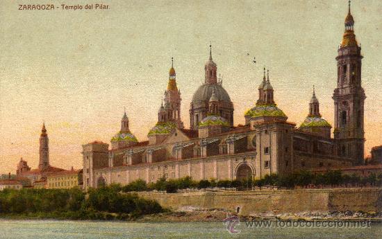 Postales: POSTAL SIN CIRCULAR DE ZARAGOZA,TEMPLO DEL PILAR - Foto 1