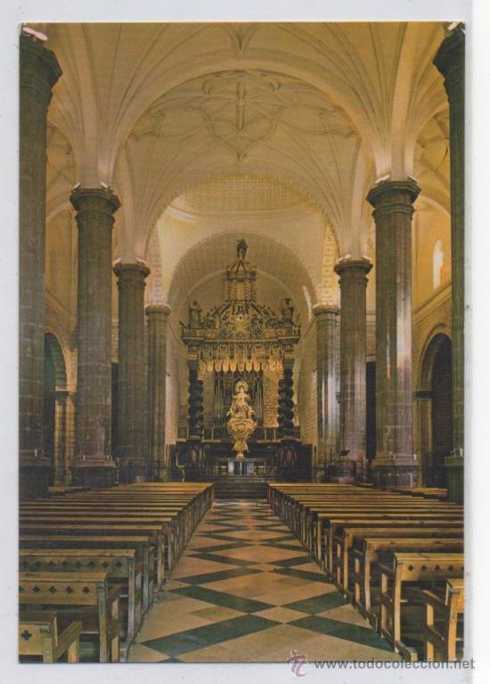Postales: TARJETA POSTAL DE DAROCA INTERIOR DE LA BASILICA ZARAGOZA - Foto 1