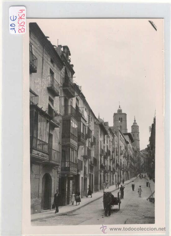 Postales: (PS-15754)POSTAL DE ALCA&Ntilde;IZ(TERUEL)-CALLE MAYOR