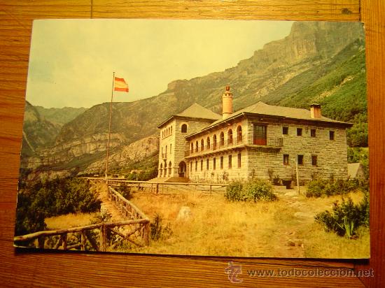 Postales: Interesante postal del Parador de Ordesa