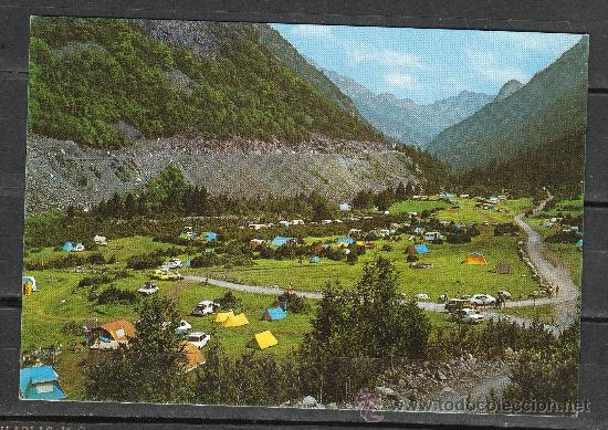 Postales: N&ordm; 5. BENASQUE. CAMPING EN EL PLAN DE SANARTE - Foto 1