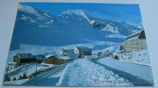 Postales: ANTIGUA POSTAL DE CANDANCHU ESTACION DE ESQUI PISTAS DEL TOBAZO Y MACIZO DEL ASPE - PIRINEO ARAGONES