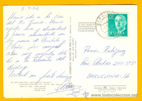 Postales: POSTAL DE TRAMACASTILLA DE TENA - Foto 2