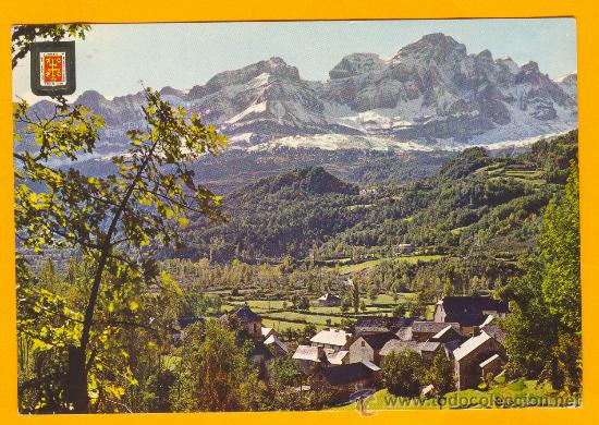 Postales: POSTAL DE EL PUEYO DE JACA - Foto 1