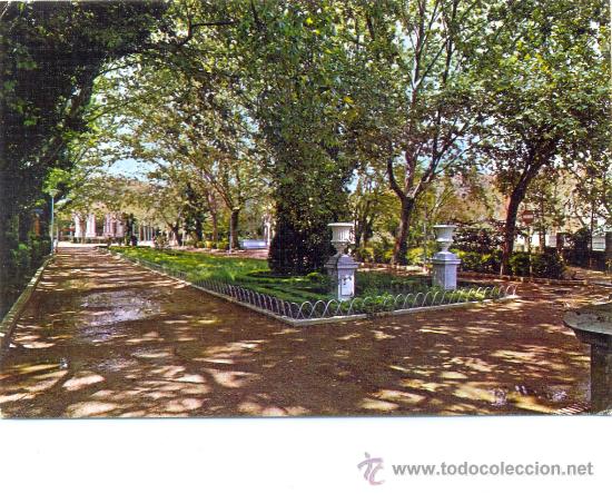 Postales: TARJETA POSTAL PARQUE PASEO CENTRAL HUESCA - Foto 1