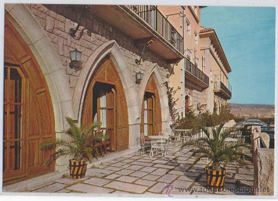 Postales: TARJETA POSTAL PARADOR NACIONAL TERRAZA TERUEL