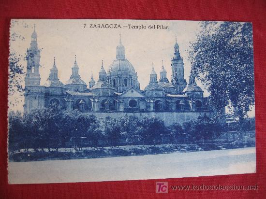 Postales: ZARAGOZA - TEMPLO DEL PILAR - Foto 1