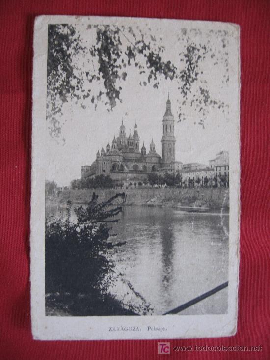 Postales: ZARAGOZA - PAISAJE - Foto 1