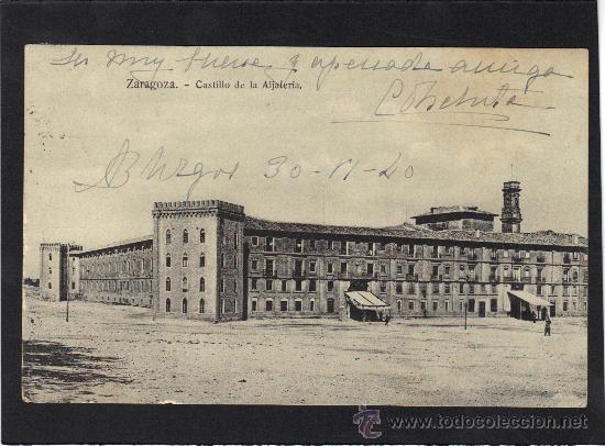 Postales: ZARAGOZA. Castillo de la Aljafer&iacute;a. - Foto 1