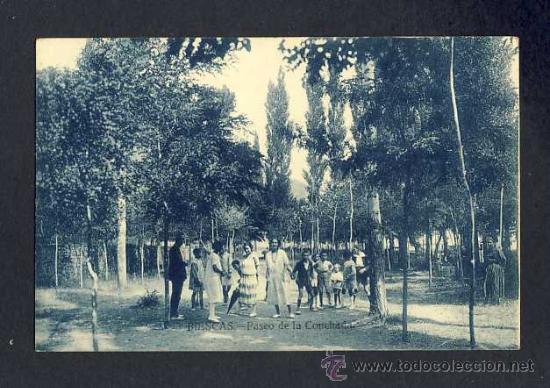 Postales: Postal de BIESCAS (Huesca): Paseo de la Conchada (animada) - Foto 1