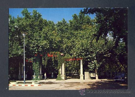 Postales: Postal de HUESCA: Parque, entrada principal (Ed.Arribas num.32) - Foto 1