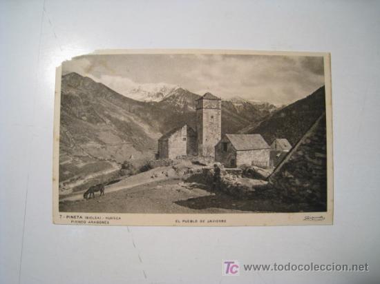 Postales: BIELSA: EL PUEBLO DE JAVIERRE - Foto 1