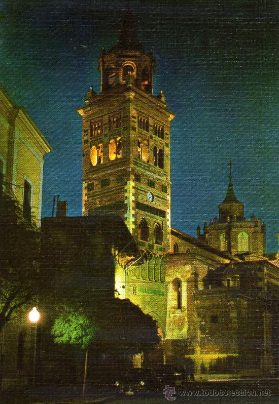 Postales: POSTAL SIN CIRCULAR DE TERUEL,FACHADA DE LA CATEDRAL. - Foto 1