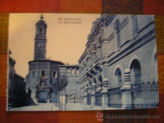 Postales: POSTAL ZARAGOZA LA UNIVERSIDAD - Foto 1