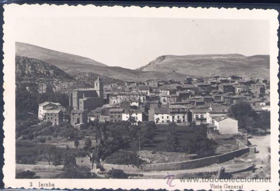 Postales: JARABA (ZARAGOZA).- VISTA GENERAL - Foto 1