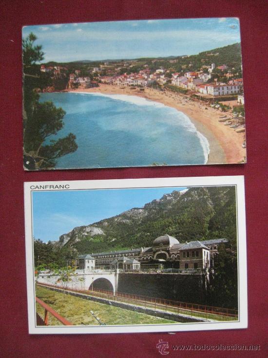 Postales: CANFRANC - DOS POSTALES
