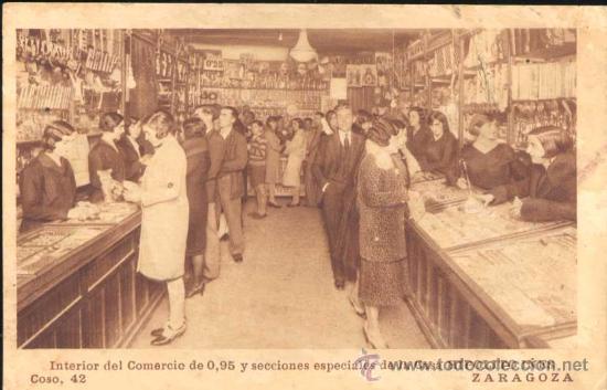 Postales: ZARAGOZA.- INTERIOR DE LA CASA HIP&Oacute;LITO IN&Eacute;S