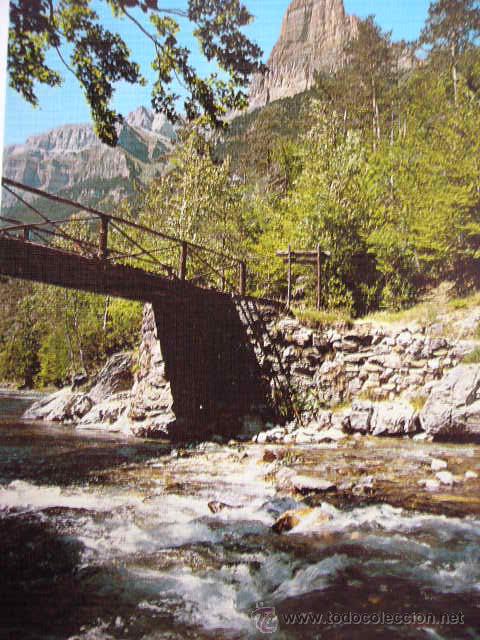 Postales: ORDESA.  HUESCA.  N&ordm; 117.  ED. SICILIA. - Foto 1
