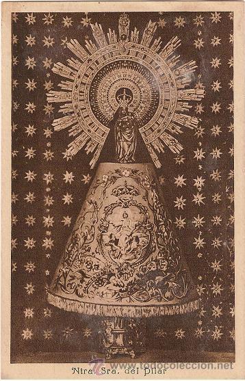 Postales: 1992 -  VIRGEN DEL PILAR - CRUZ ROJA ESPA&Ntilde;OLA -ZARAGOZA