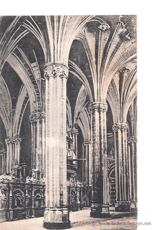 Postales: TARJETA POSTAL DE ZARAGOZA. NAVE DE LA SEO. THOMAS. - Foto 1